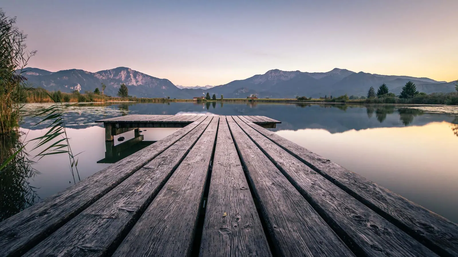 Ruhige Landschaft für Meditation und Entspannung